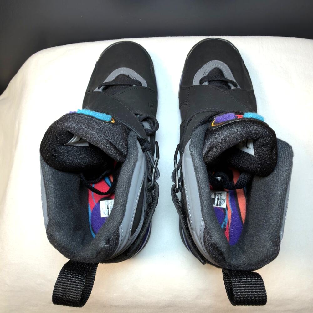 Air Jordan 8 Retro BG “Aqua” (2015) – 305368-025 | 7Y - Picture 11 of 11